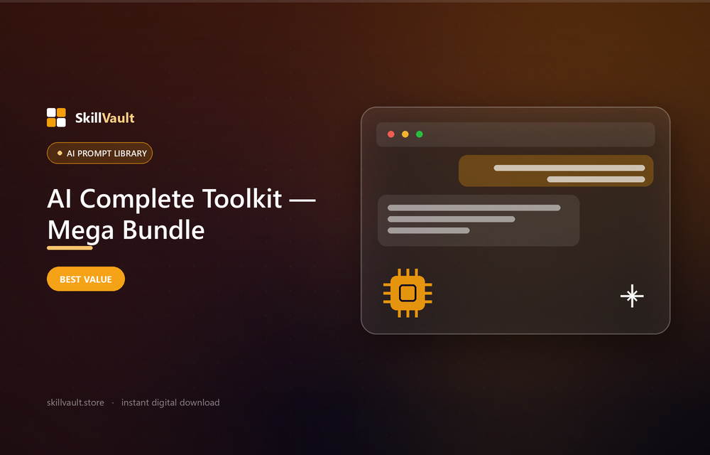 AI Complete Toolkit — Mega Bundle