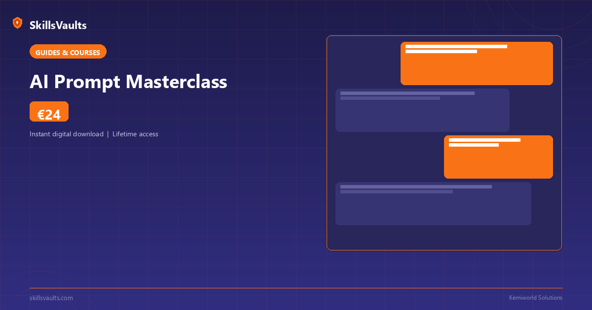 AI Prompt Masterclass