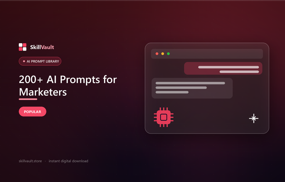 200+ AI Prompts for Marketers
