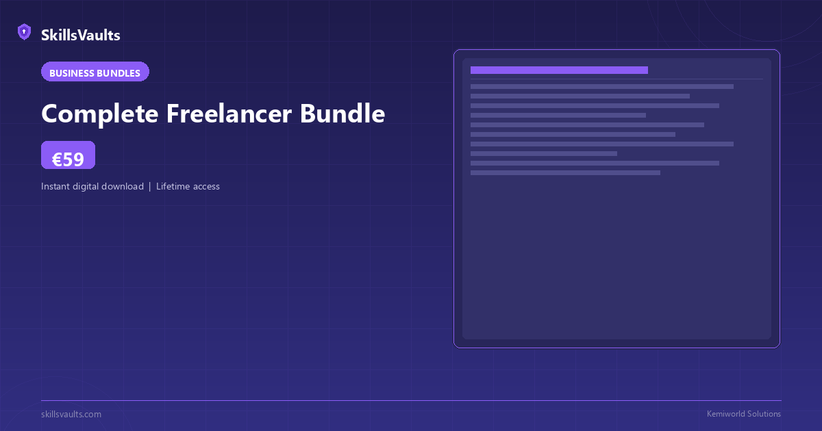 Complete Freelancer Bundle